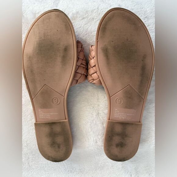 SM New York Woven Slide Sandals - Dusty Rose - Picture 3 of 4